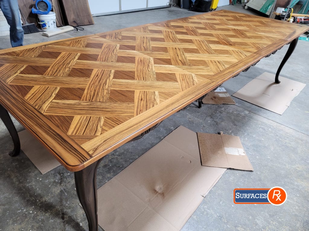 Can I Sand My Veneer Dining Room Table