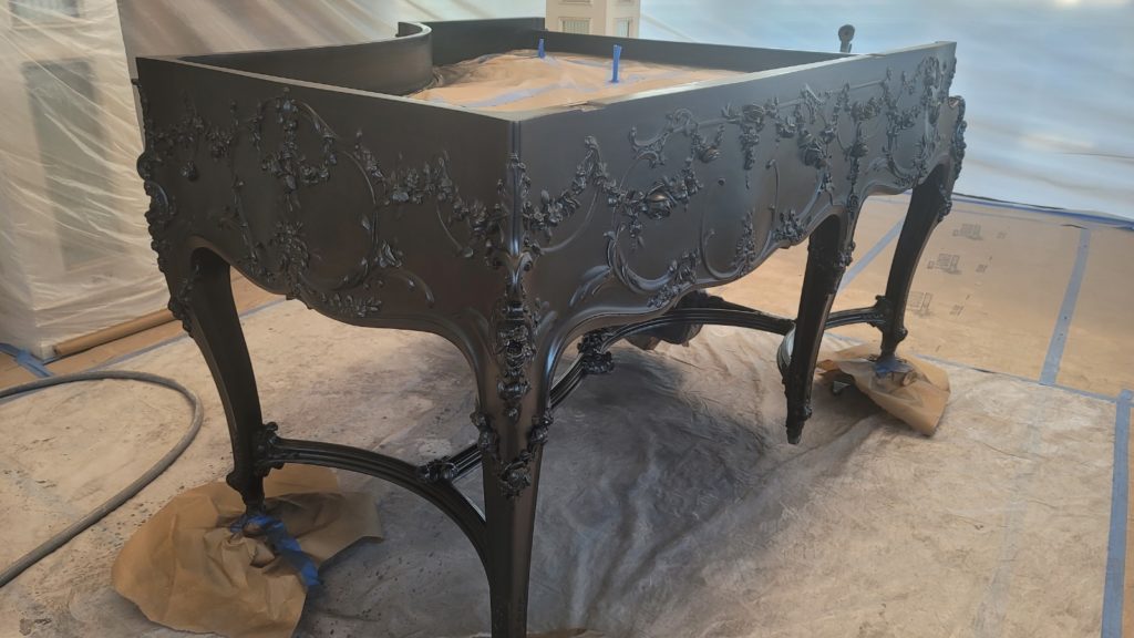 WM. Knabe & Co Grand Piano Refinishing Art-Case